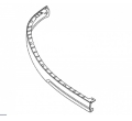 1400413 Spoiler inferior dreapta bara fata Opel Astra H